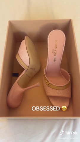LOUIS VUITTON Pink Kitten Heels: Fashion Haul Review