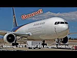 Boeing 767 34AF ER Engine Startup [HD]