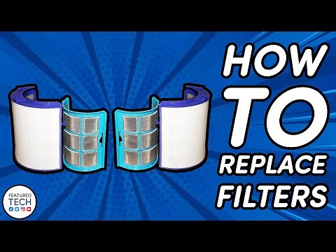 How to Replace Dyson TP06 Cryptomic Tower Fan Filters | Featured Tech (2021)