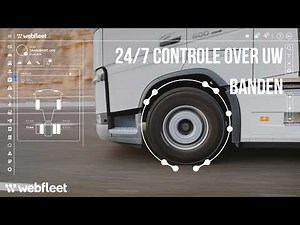 Webfleet TPMS - 24/7 controle over uw banden