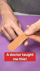 Doctor recommended bandage hack This original video was produced by Network Media LLC Productions, Rick Lax and Jennie Carroll | Hack 'n' Giggle