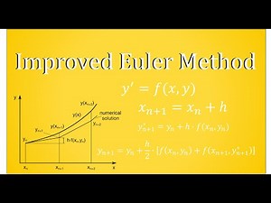 Improved Euler Method - Numerical Approximation