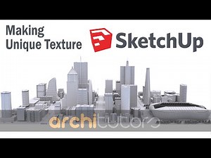 Sketchup Tutorial for beginners || lesson 11 || Making a unique texture in sketchup