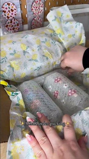 Ultimate ASMR Order Packing 💌📦 | Crinkles, Wraps & Tape Triggers 🎧