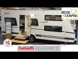 Vorstellung Dethleffs c´go up! 525 KR auf der Reise+Camping 2019 (Roomtour)