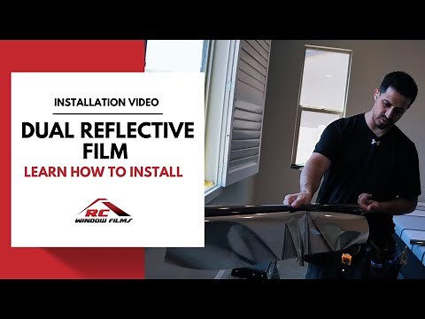 How to install window tint to reduce heat in home or office?