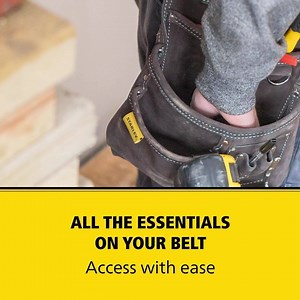 For quick access on the job rely on the STANLEY Leather Nail and Hammer Pouch. | STANLEY Tools Australia | Facebook