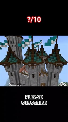 Minecraft Castle #shorts#minecraft