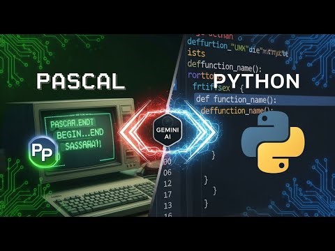 I tried AI to convert Pascal to Python | Gemini Free Plan surprised