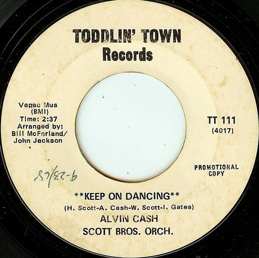 Alvin Cash / Scott Bros. Orch. - Keep On Dancing
