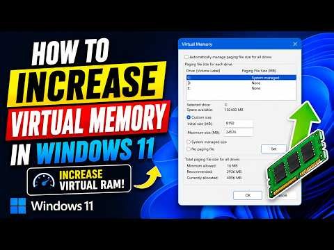 Increase Virtual RAM on Windows 11 for Better Performance