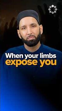 Your Limbs Are Witnesses Before Allah | Dr. Omar Suleiman