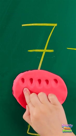 Let’s Learn Addition with Colorful Clay! 🌈➕ #KidsLearning #Lesson #SmartKids