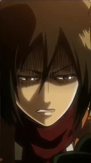 Mikasa calling Levi short man. #attackontitanseason #attackontitan #mikasaackerman #leviackerman