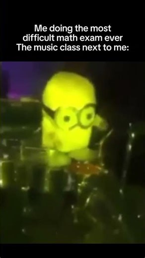 Music class rules (minion meme) #music #meme #minions #drums #school
