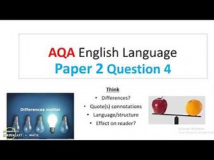 AQA English Language Paper 2 Question 4 Part 1