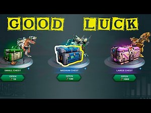 JMW. Dino War - Only Medium chest for 100