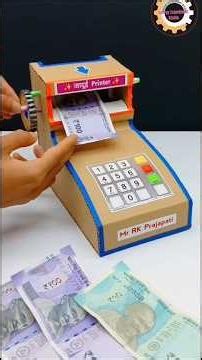 how to money make 💰 prenter machine at home 🤑💸 #experiment #money #shorts