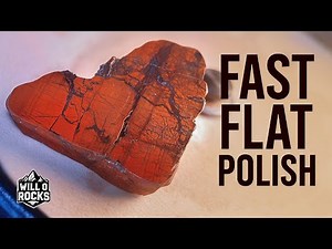 5-Minute Jasper Polishing Guide | Lap Grinder Step-by-Step