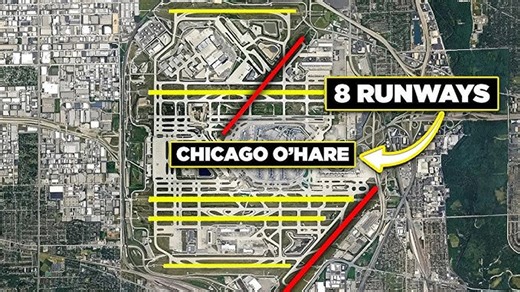 The Secret Behind Chicago O’Hare’s 8 Runway Layout and Its Aviation Powerhouse Status