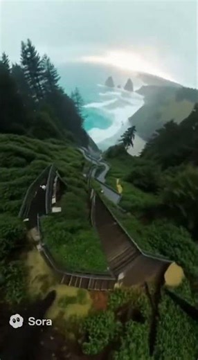 Terrifying Fall Down Very Steep Steps #fall #fail #scary #terror #epicfail