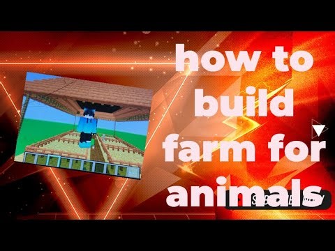 How to build farm for animals minecraft#mojang#game#video#youtube