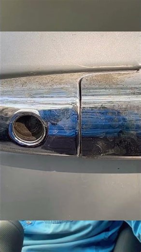 Don’t install chrome door handles