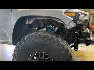 3rd Gen Tacoma On 40s: JD Fab Inner Fender Kit