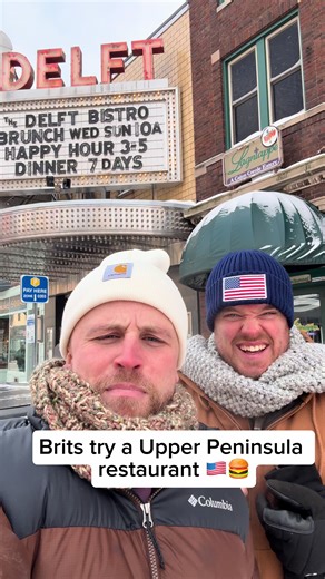 Our first U.P meal…😳 | josh and jase