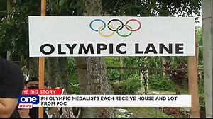 97K views · 5.2K reactions | #TheBigStory | Olympic medalists Hidilyn Diaz, Nesthy Petecio, Carlo Paalam and Eumir Marcial now get to see first hand the fruits of their hard work as they received a house and lot in Tagaytay from the Philippine Olympic Committee. Get updates via Viber: https://bit.ly/36uQLSo Join us on Telegram: https://t.me/onenewsph | ONE News | Facebook