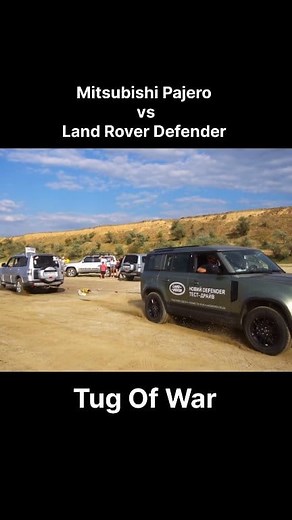 89K views · 804 reactions | Tug Of War Pajero vs LR #pajero #tugofwar #landrover #defender #cars #fblifestyle | Cars.to | Facebook
