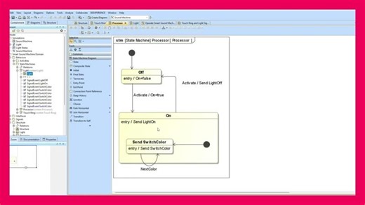 SysML Executable Sound Machine | Kristina Carroll