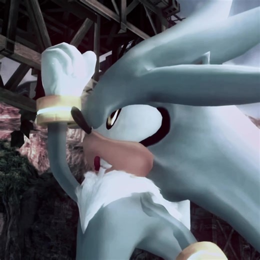 Exploring Cherry Waves with Silver the Hedgehog