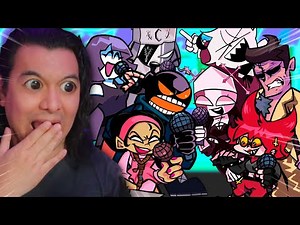 EL CROSSOVER MAS ÉPICO SIGUE FRIDAY NIGHT FUNKIN MOD FNF PERO TODOS CANTAN