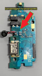Convert Digital To Universal Mic #mobilerepair #technology | Ideal Institute Aligarh