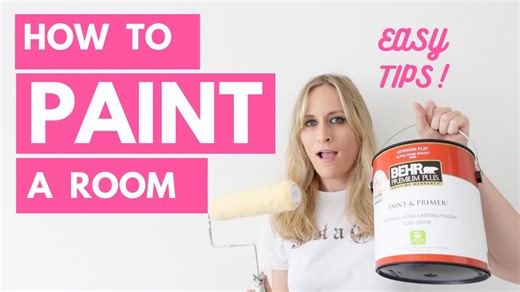 How to paint a room: simple tips for beginners to try