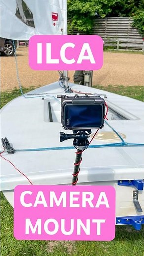 Sailing Dinghy Action Camera Stern Mount