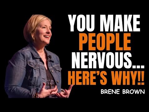 8 SIGNS YOU INTIMIDATE PEOPLE WITHOUT REALIZING IT || BRENE BROWN|| BEST SPEECH