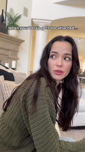 When your bestie gets too attached 😜