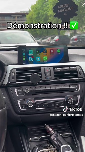 BMW SERIE 3 F30 🔵🔴 Flash de l’Idrive 4 au 6 activation Carplay 🍏 #bmw #esys #voiture #coding #tunning #pourtoi #fyp #carplay #viral