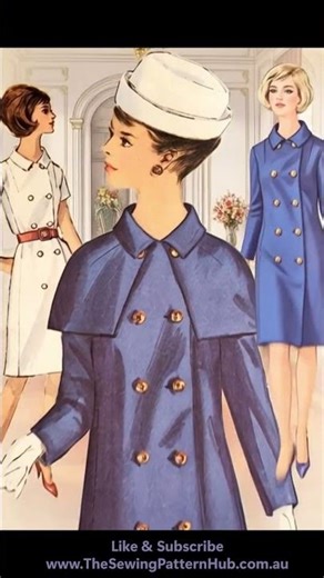 Sewing Patterns in Motion -Simplicity 5381 - Paris Fashion