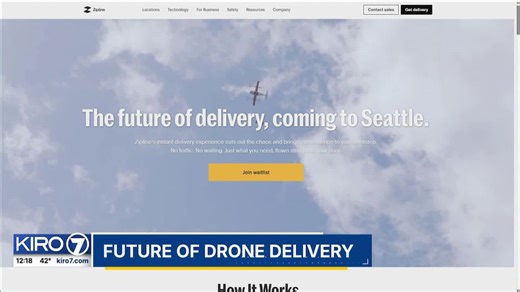 Video: Future of drone delivery