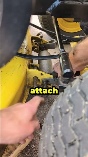 🟢John Deere 318/322 Deck Install #johndeere #johndeeremower #maintenance