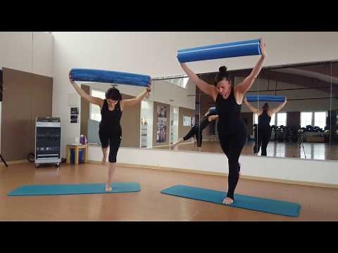 Pilates Training Rolle intensiv core