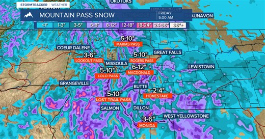 Weather Forecast: Spring storm moves in Thursday