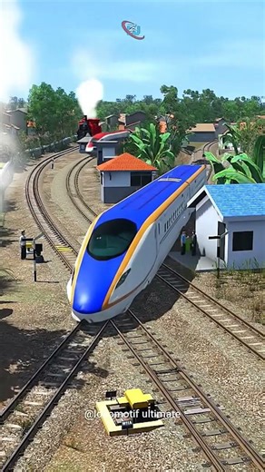 High Speed Train Hits Cross Queue as Many High