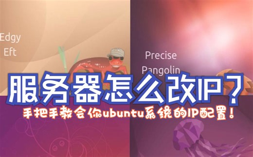 服务器怎么改 IP ？——手把手教会你Ubuntu系统的 IP 配置