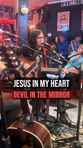 Jesus in my heart, Devil in the mirror. ❤️🪞 #facts