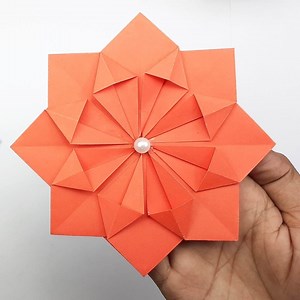 9.3K views · 48 reactions | How to Make Easy Paper Flower Step by Step. DIY Paper Flower Crafts. | Creative Art & Craft Ideas | Facebook