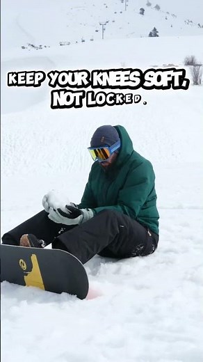 How to Stop on a Snowboard (Beginner Heel-Edge Guide)